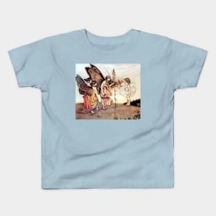 The Fairy Queen Asks for Help - Ida Rentoul Outhwaite Kids T-Shirt